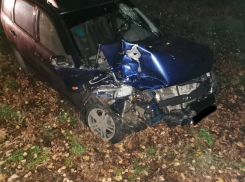 Водитель Lada Kalina протаранил УАЗик