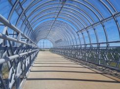 В Саратове перед мостом через Волгу предлагается построить надземный пешеходный переход 