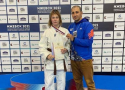 Анна Петрунина завоевала серебряную медаль на первенстве России по дзюдо