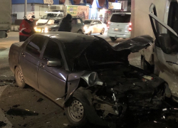 В тройном ДТП пострадали семь саратовцев