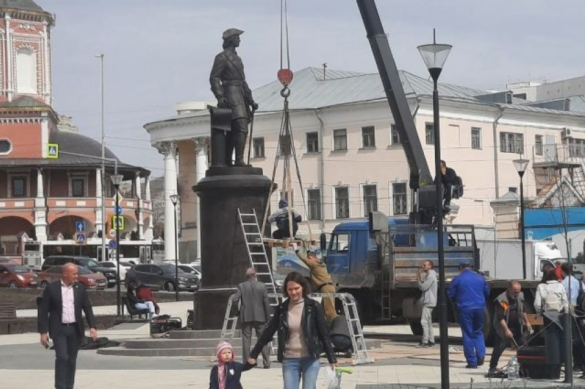 Площадь имени Петра Первого появилась в Саратове 