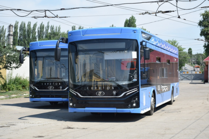 Мэр Саратова сообщил, что в город поступят еще 46 новых троллейбусов «Адмирал»