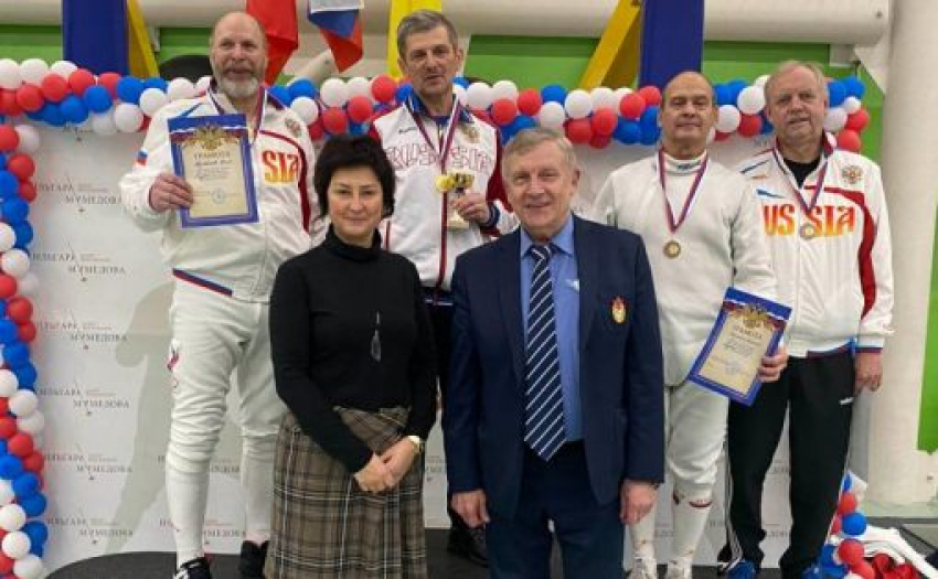 Юрий Шварц выиграл Кубок России по фехтованию среди ветеранов 