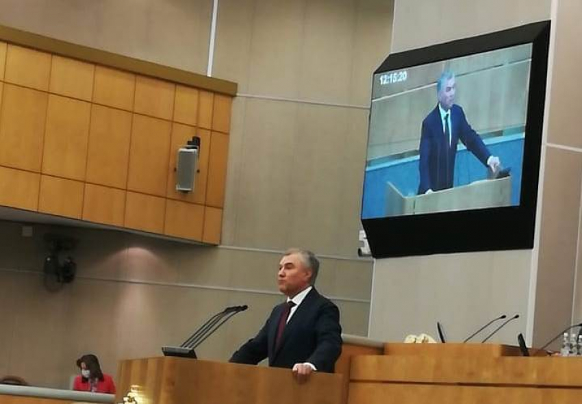Вячеслав Володин сообщил, что вакцинировался от коронавируса в третий раз